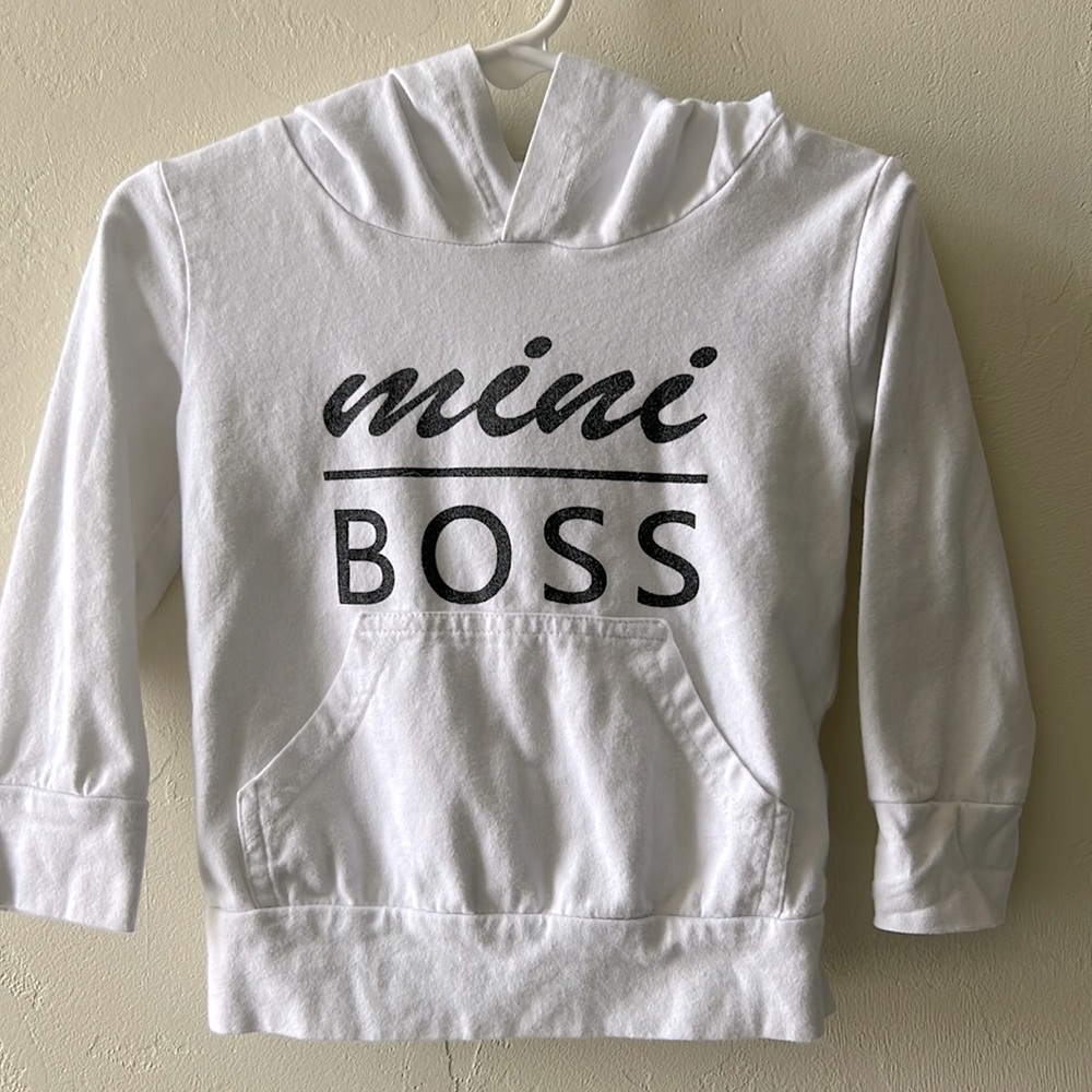 MINI BOSS 100% Organic Cotton Hoodie